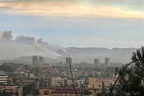 Photo of Los Angeles fires